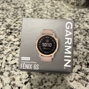 Brand new in box, Garmin Fenix 6S Pro Solar